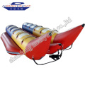 5 pessoas de água de água inflável com tubos de barco de banana